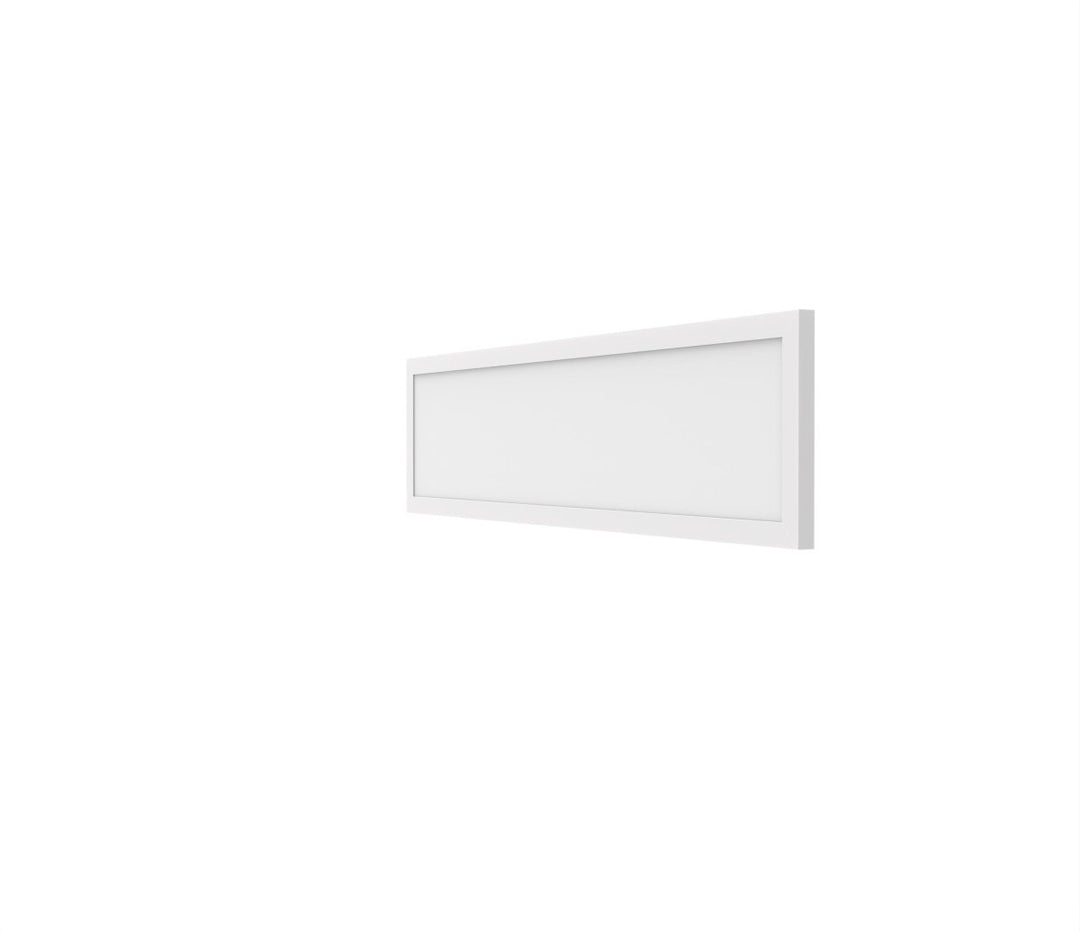 1x4 LED Flat Panel Light Surface Mount - 0-10V Dimmable - 3CCT 3000K-5000K - 4000LM