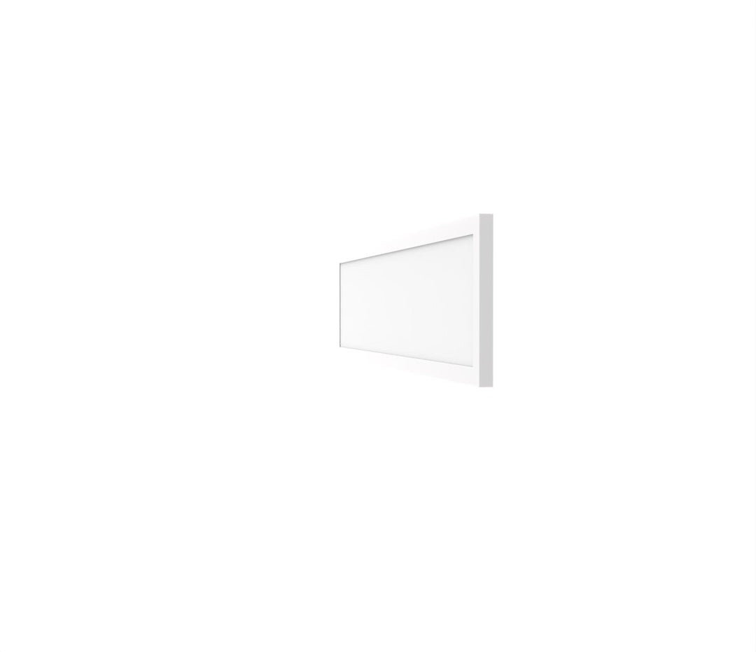 1x4 LED Flat Panel Light Surface Mount - 0-10V Dimmable - 3CCT 3000K-5000K - 4000LM
