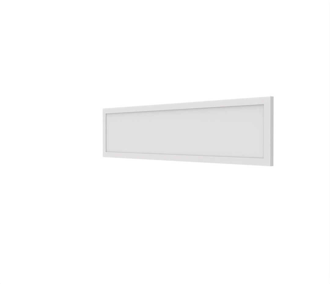 1x4 LED Flat Panel Light Surface Mount - 0-10V Dimmable - 3CCT 3000K-5000K - 4000LM