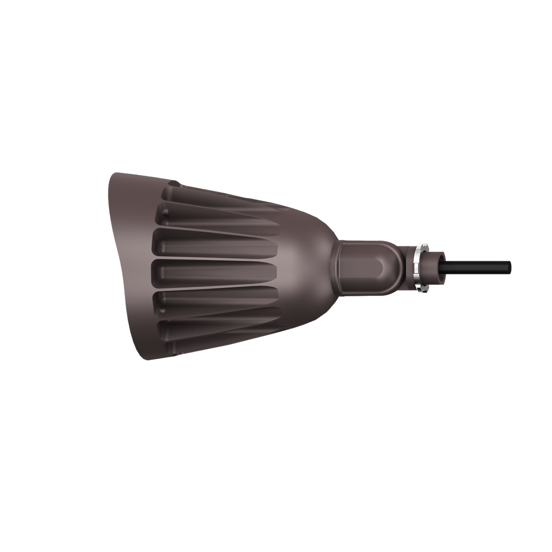 25W Bronze Bullet Light LED Outdoor Spotlights Waterproof Landscape Lights - 3CCT 3000K-5000K - 3500LM - Knuckle Mount