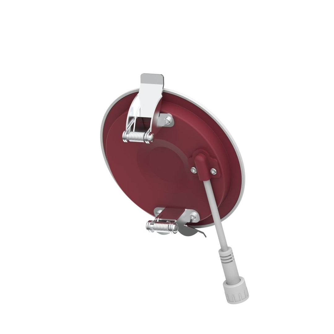 3" Inch 2 Hour Fire Rated Recessed Light Slim Canless LED Wafer Lights - Wet Rated - 5CCT 2700K-5000K - 550LM