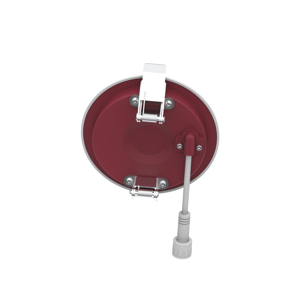 3" Inch 2 Hour Fire Rated Recessed Light Slim Canless LED Wafer Lights - Wet Rated - 5CCT 2700K-5000K - 550LM