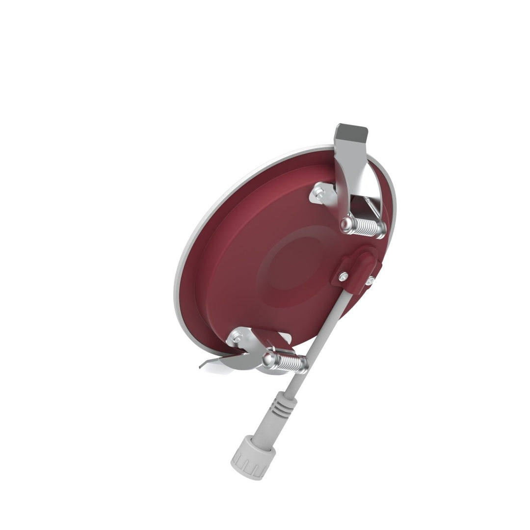 3" Inch 2 Hour Fire Rated Recessed Light Slim Canless LED Wafer Lights - Wet Rated - 5CCT 2700K-5000K - 550LM