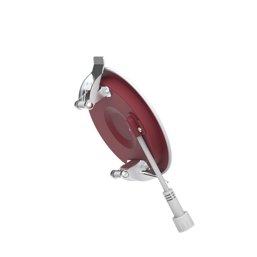 3" Inch 2 Hour Fire Rated Recessed Light Slim Canless LED Wafer Lights - Wet Rated - 5CCT 2700K-5000K - 550LM