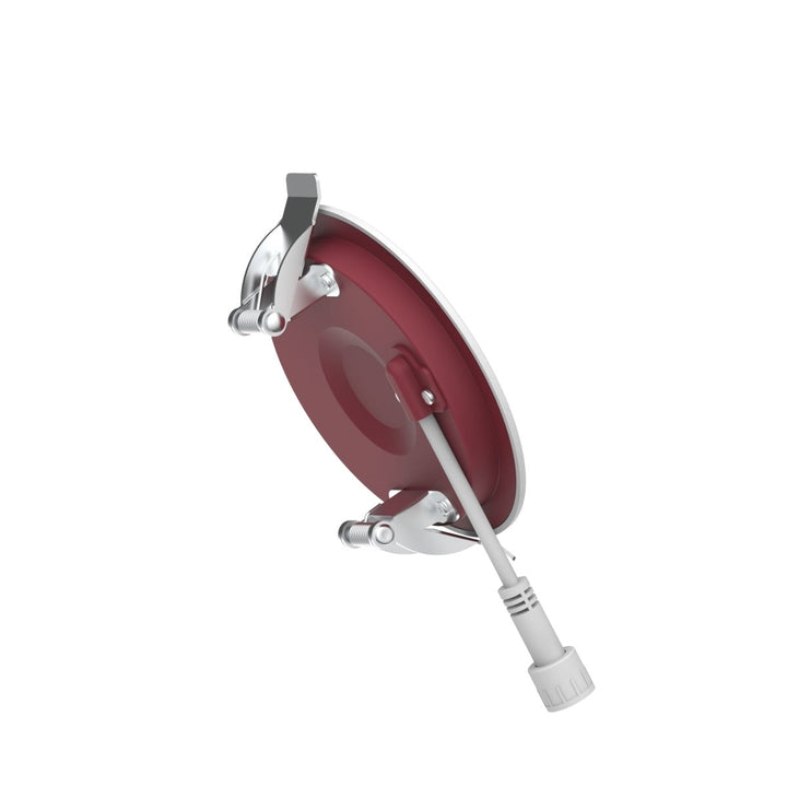 3" Inch 2 Hour Fire Rated Recessed Light Slim Canless LED Wafer Lights - Wet Rated - 5CCT 2700K-5000K - 550LM