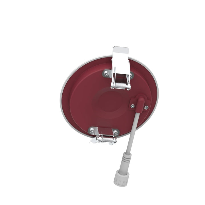 3" Inch 2 Hour Fire Rated Recessed Light Slim Canless LED Wafer Lights - Wet Rated - 5CCT 2700K-5000K - 550LM