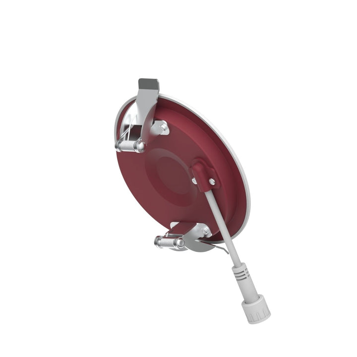 3" Inch 2 Hour Fire Rated Recessed Light Slim Canless LED Wafer Lights - Wet Rated - 5CCT 2700K-5000K - 550LM