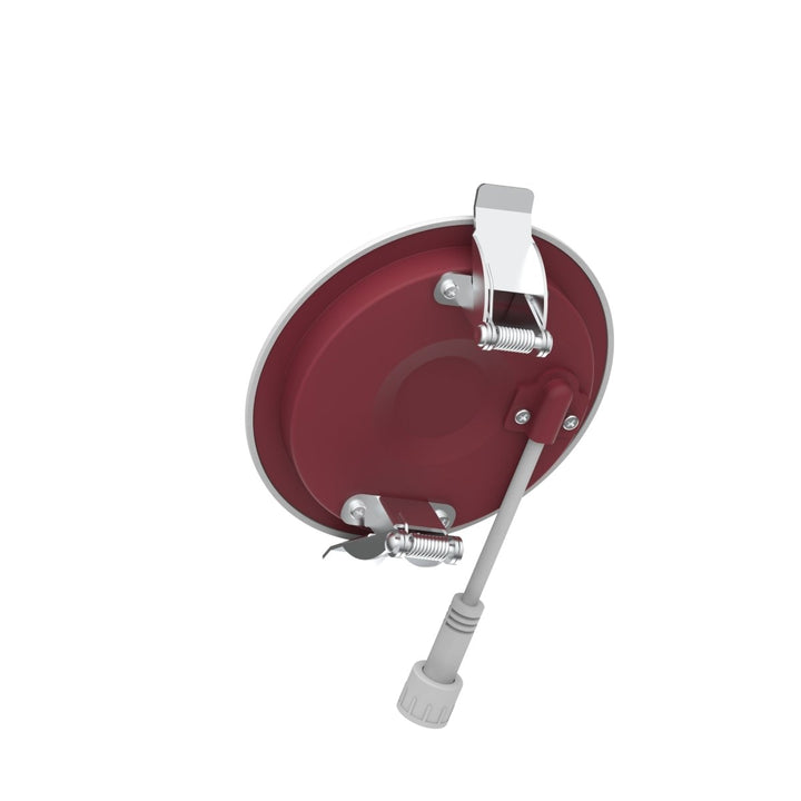 3" Inch 2 Hour Fire Rated Recessed Light Slim Canless LED Wafer Lights - Wet Rated - 5CCT 2700K-5000K - 550LM