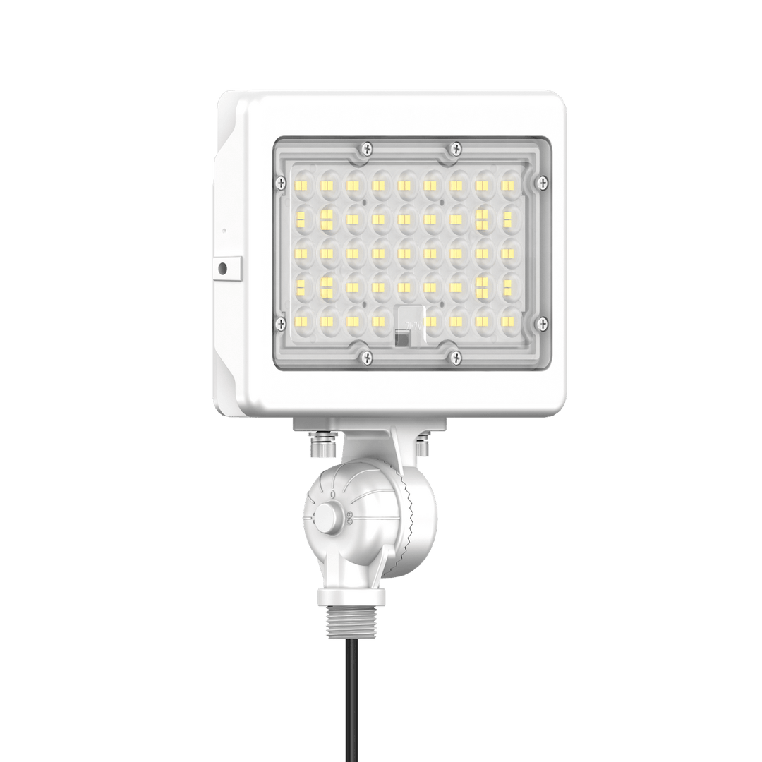 50W LED Flood Lights Outdoor Security Lighting - Waterproof - 3CCT 3000K-5000K - 7050LM - Knuckle Mount