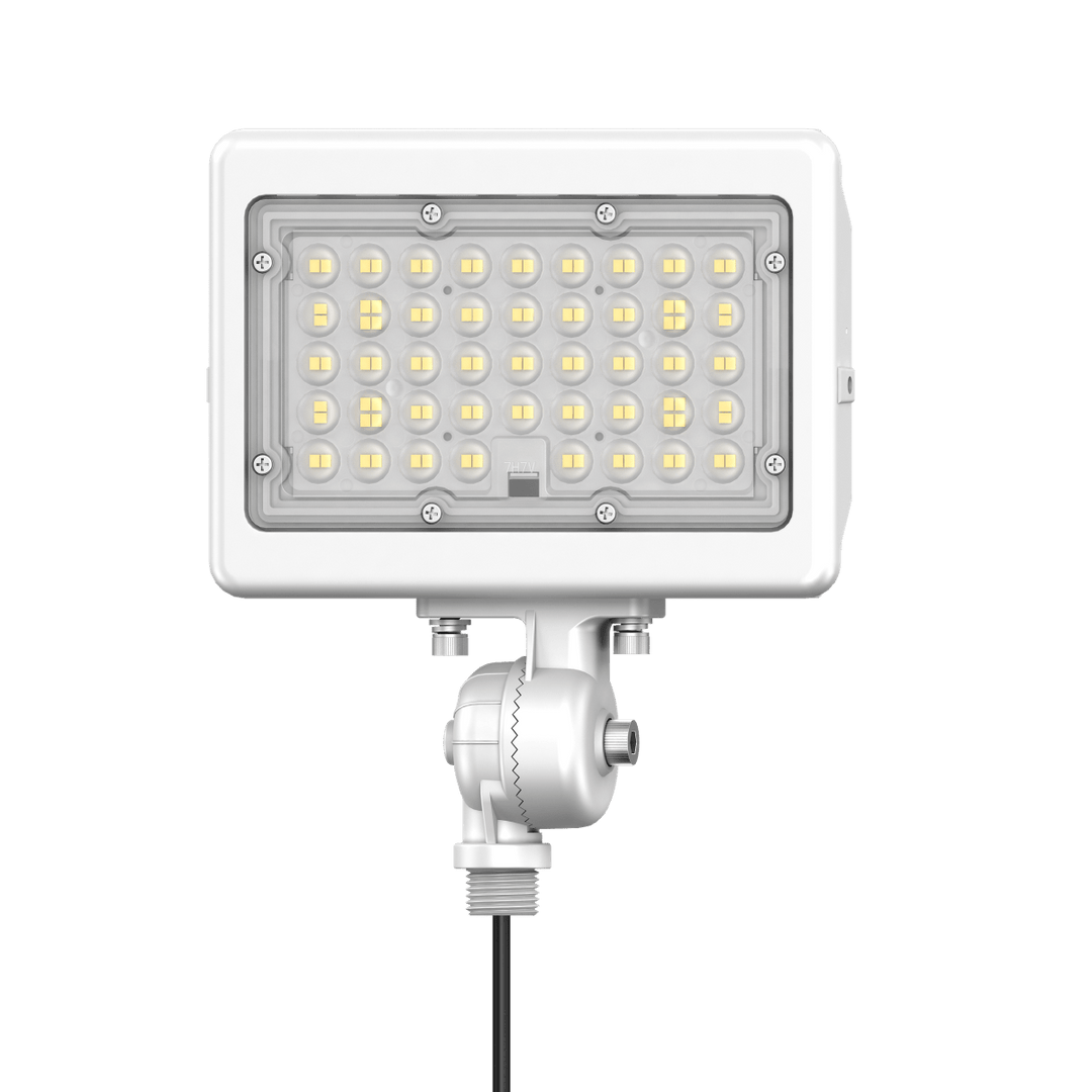 50W LED Flood Lights Outdoor Security Lighting - Waterproof - 3CCT 3000K-5000K - 7050LM - Knuckle Mount