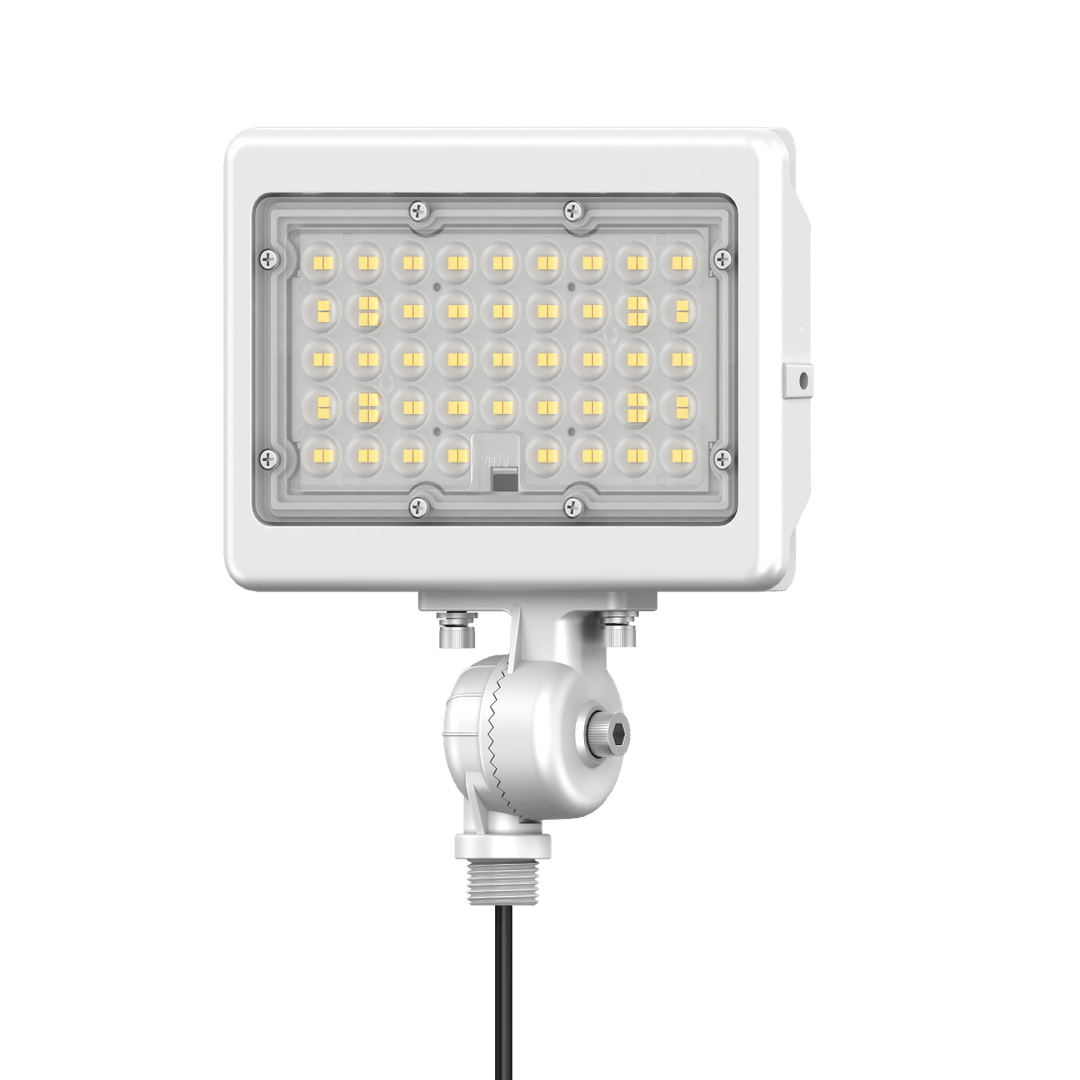 50W LED Flood Lights Outdoor Security Lighting - Waterproof - 3CCT 3000K-5000K - 7050LM - Knuckle Mount