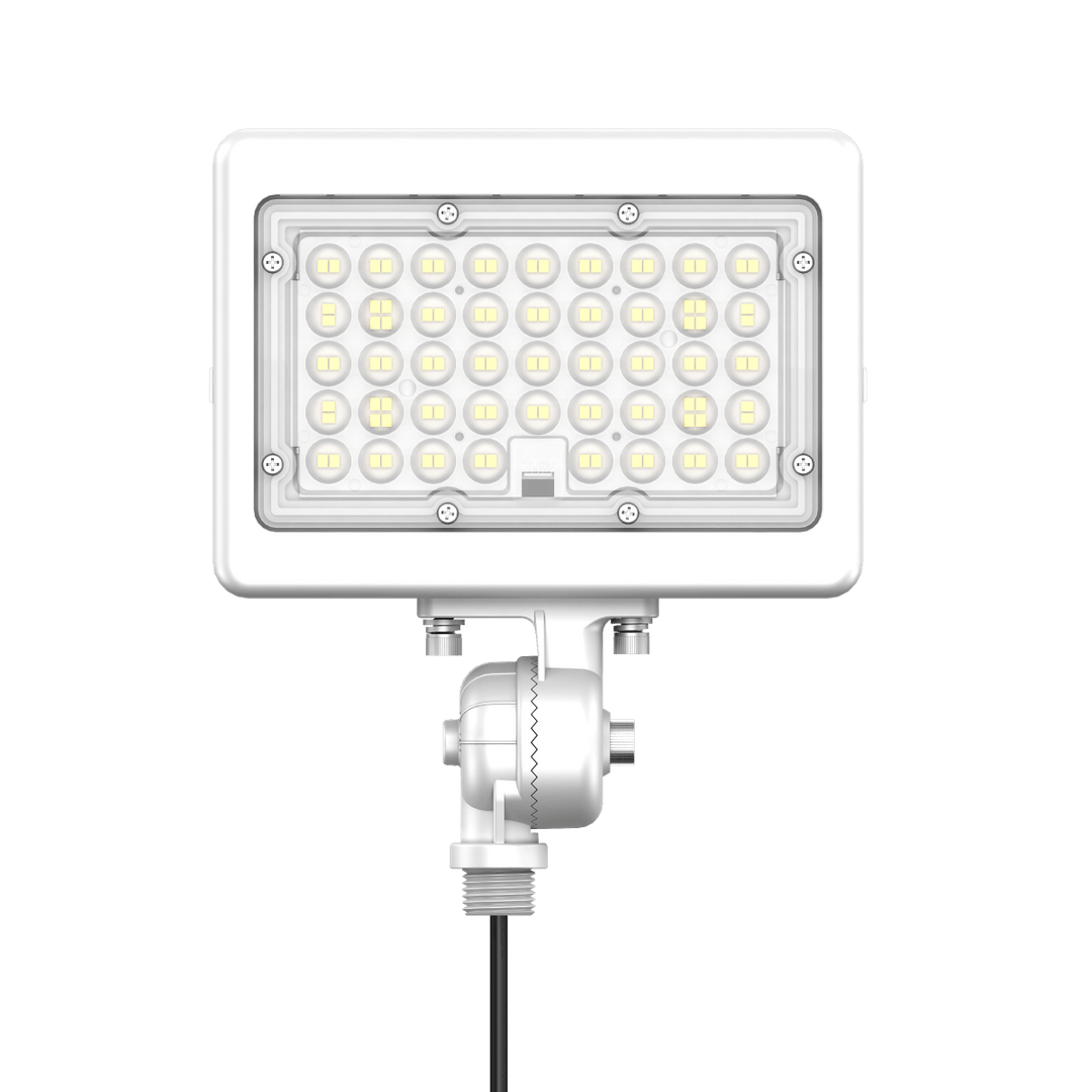 50W LED Flood Lights Outdoor Security Lighting - Waterproof - 3CCT 3000K-5000K - 7050LM - Knuckle Mount