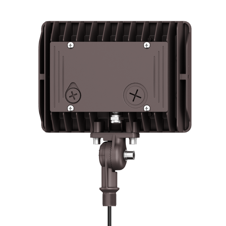 90W Bronze Flood Light LED Outdoor Security Lights - Waterproof - 3CCT 3000K-5000K - 12600LM - Knuckle Mount