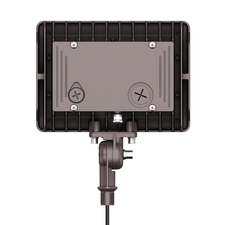 90W Bronze Flood Light LED Outdoor Security Lights - Waterproof - 3CCT 3000K-5000K - 12600LM - Knuckle Mount