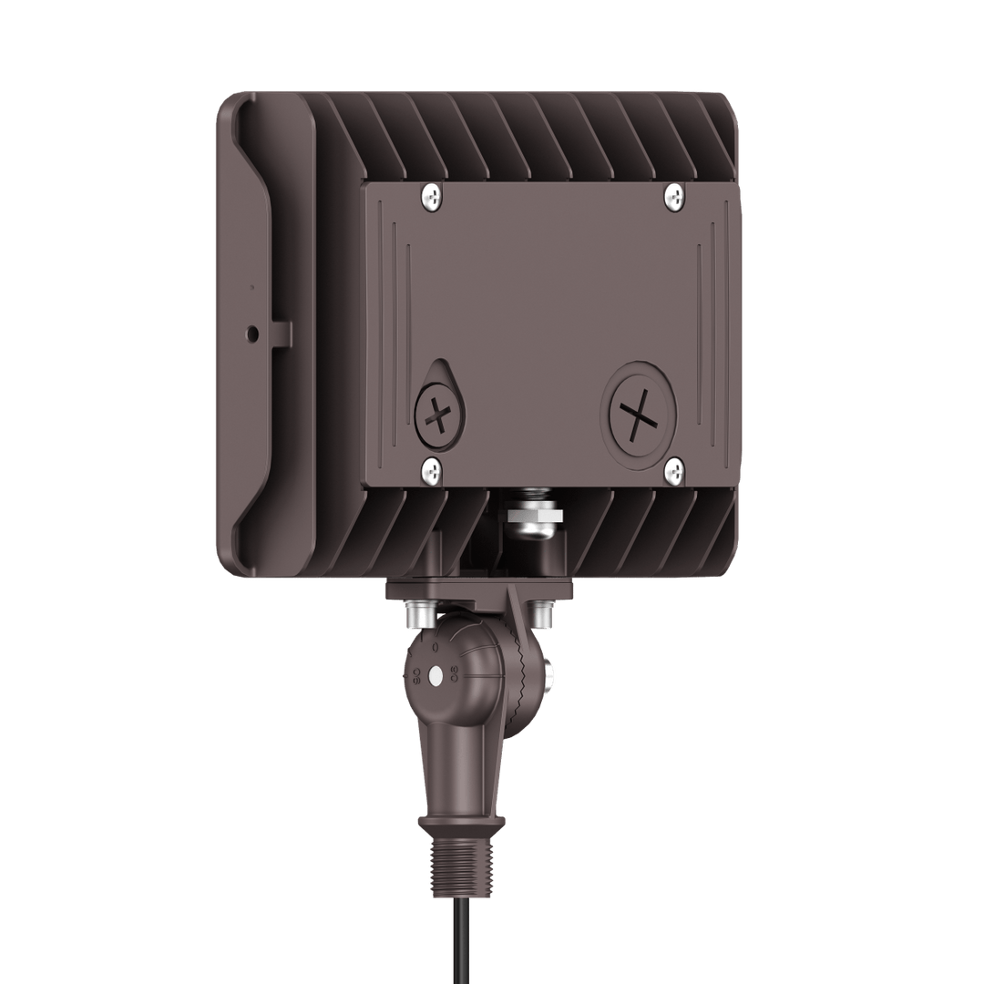 90W Bronze Flood Light LED Outdoor Security Lights - Waterproof - 3CCT 3000K-5000K - 12600LM - Knuckle Mount