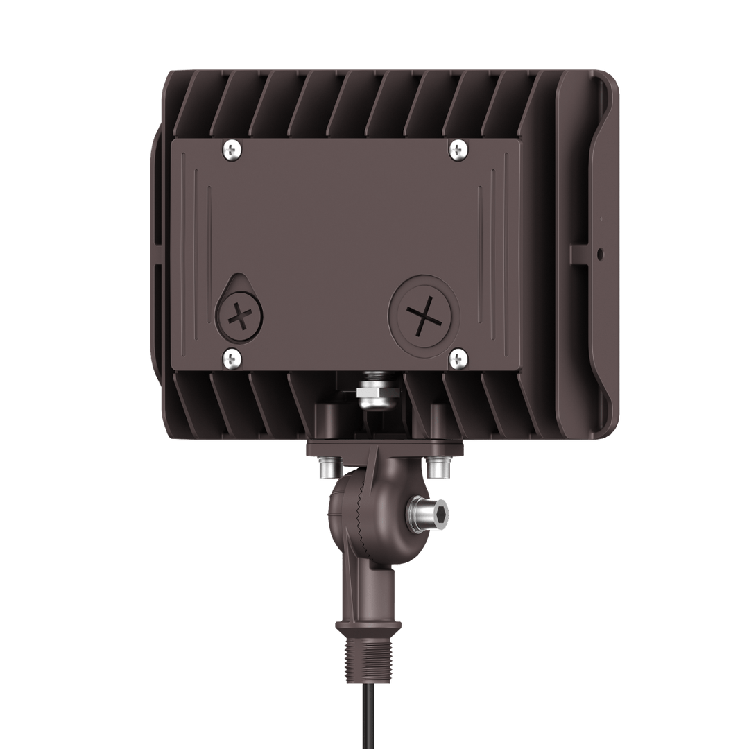 90W Bronze Flood Light LED Outdoor Security Lights - Waterproof - 3CCT 3000K-5000K - 12600LM - Knuckle Mount