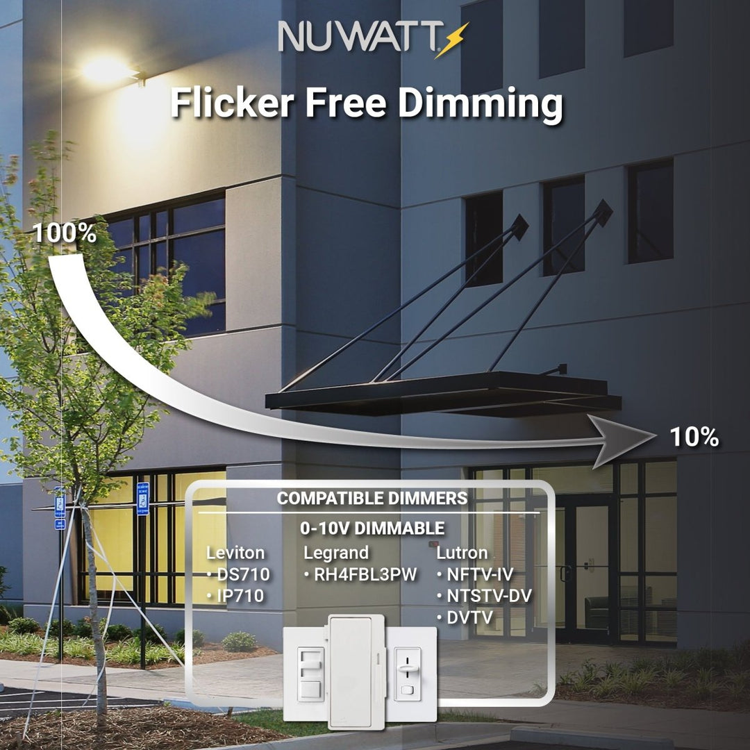 90W Bronze Flood Light LED Outdoor Security Lights - Waterproof - 3CCT 3000K-5000K - 12600LM - Knuckle Mount