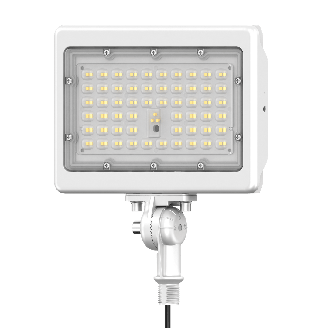 90W LED Flood Lights Outdoor Security Lighting - Waterproof - 3CCT 3000K-5000K - 12600LM - Knuckle Mount
