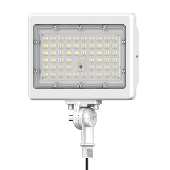 90W LED Flood Lights Outdoor Security Lighting - Waterproof - 3CCT 3000K-5000K - 12600LM - Knuckle Mount