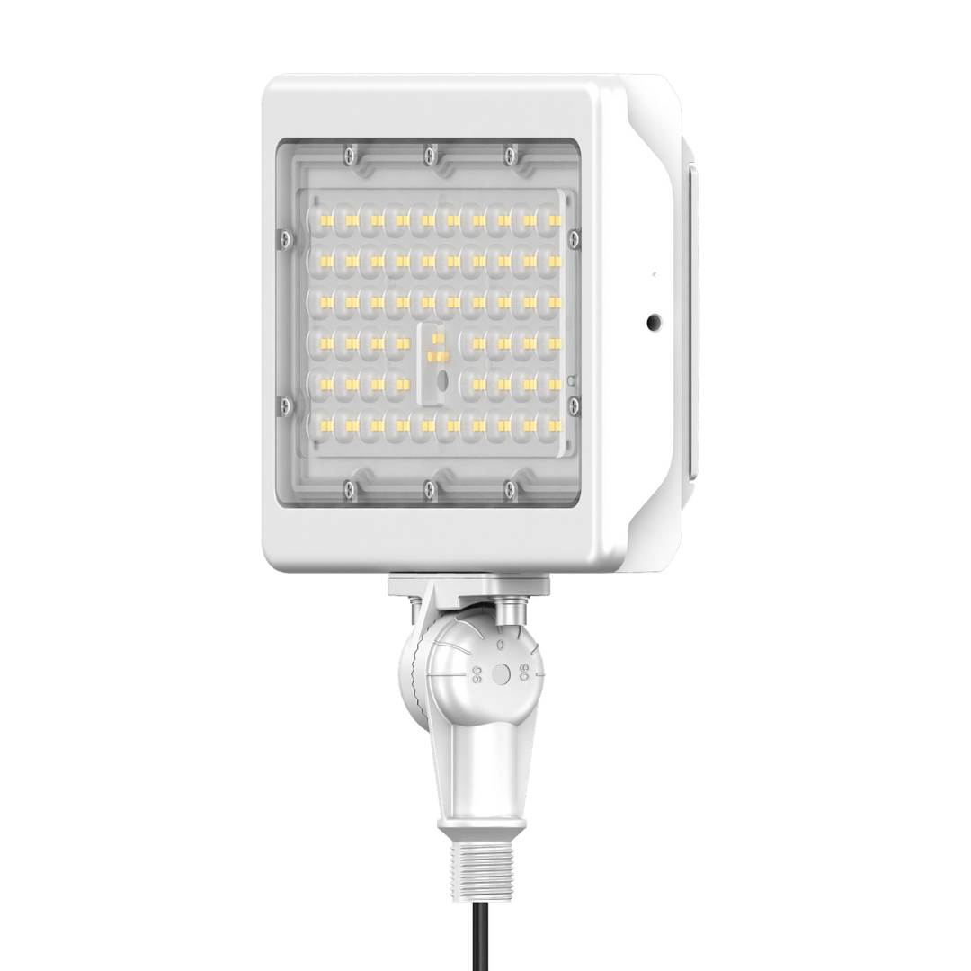 90W LED Flood Lights Outdoor Security Lighting - Waterproof - 3CCT 3000K-5000K - 12600LM - Knuckle Mount