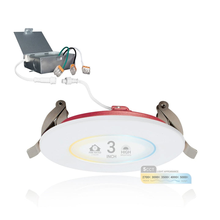 3 Inch Fire Rated Recessed Can Lights
