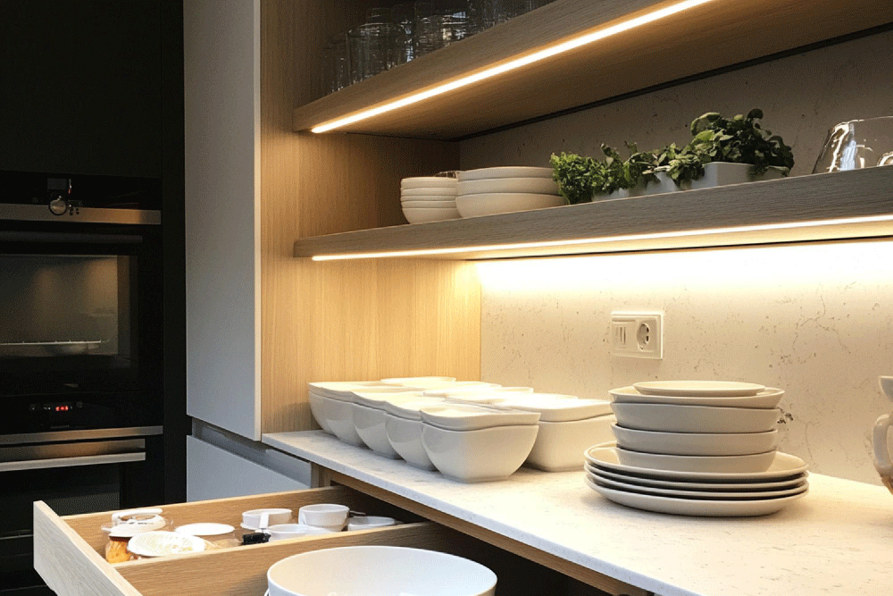 How Do You Plan Under Cabinet Lighting In The Kitchen?