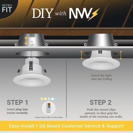 How to Install Recessed Lighting: Step-by-Step for Canless and Retrofit - NuWatt Lighting