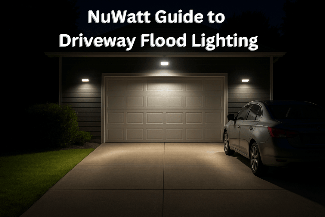 How to layer flood lights to make your driveway safe and stylish