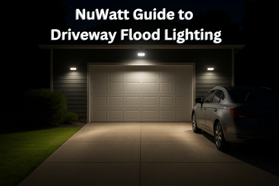 How to layer flood lights to make your driveway safe and stylish