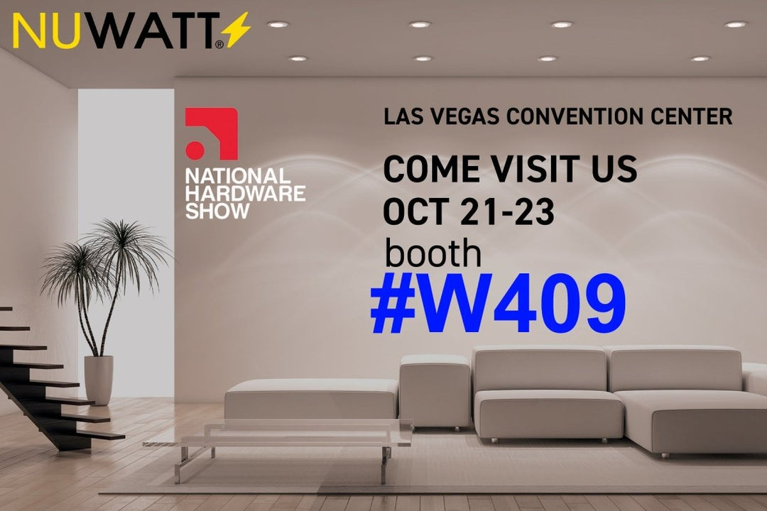 NUWATT attending the National Hardware Show