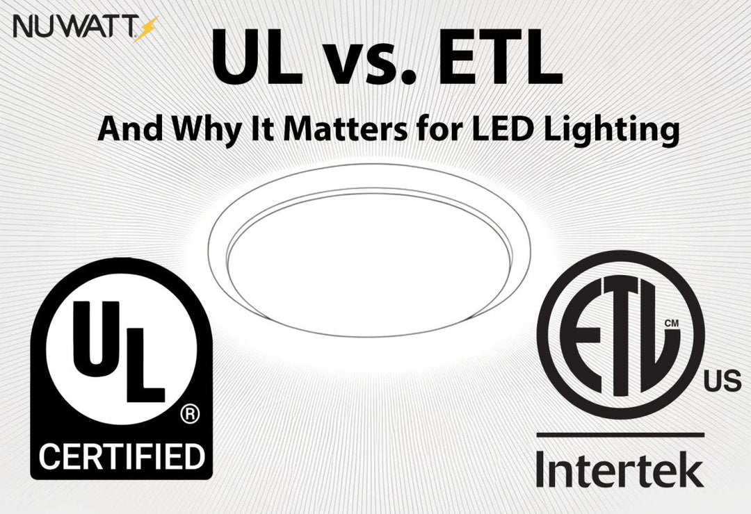 UL vs. ETL: What’s the Difference and Why It Matters for LED Lighting