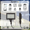 Adjustable knuckle mount LELD flood light specifications. 