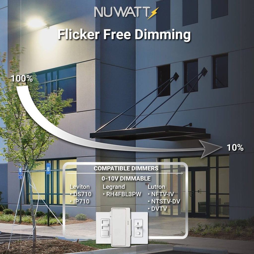 15W Bronze Flood Light LED Outdoor Security Lights - Waterproof - 3CCT 3000K-5000K - 2100LM - Knuckle Mount