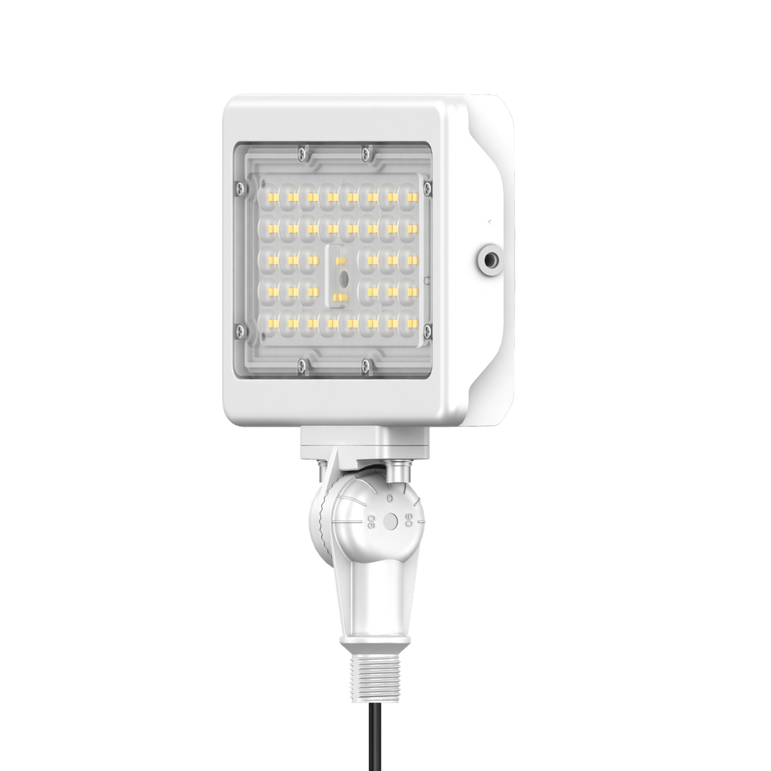 15W LED Flood Lights Outdoor Security Lighting - Waterproof - 3CCT 3000K-5000K - 2100LM - Knuckle Mount