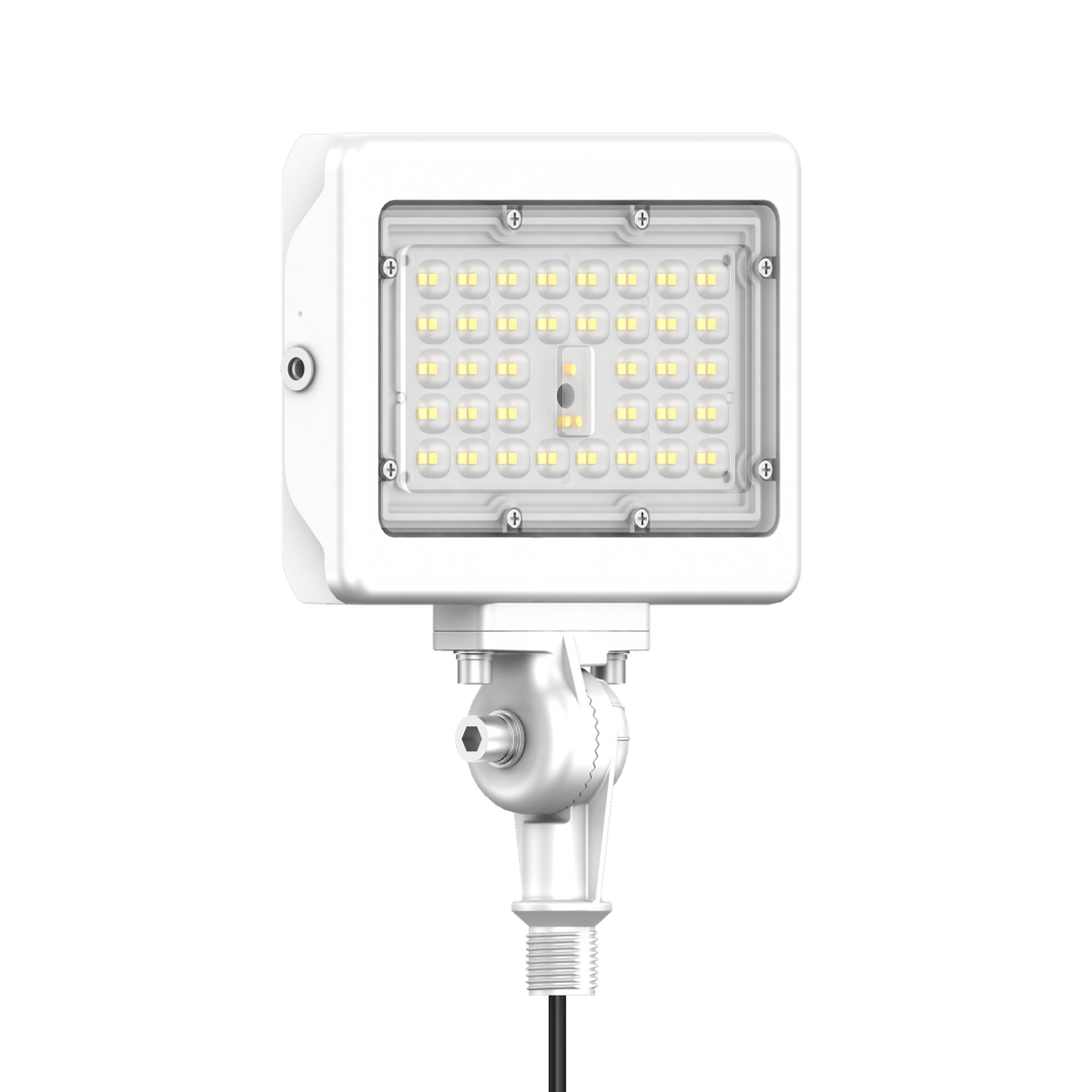 15W LED Flood Lights Outdoor Security Lighting - Waterproof - 3CCT 3000K-5000K - 2100LM - Knuckle Mount