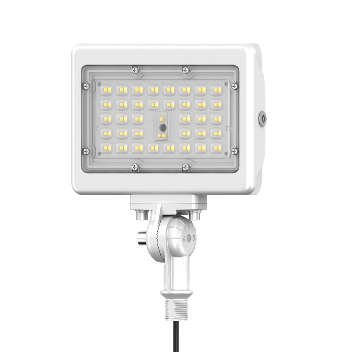 15W LED Flood Lights Outdoor Security Lighting - Waterproof - 3CCT 3000K-5000K - 2100LM - Knuckle Mount