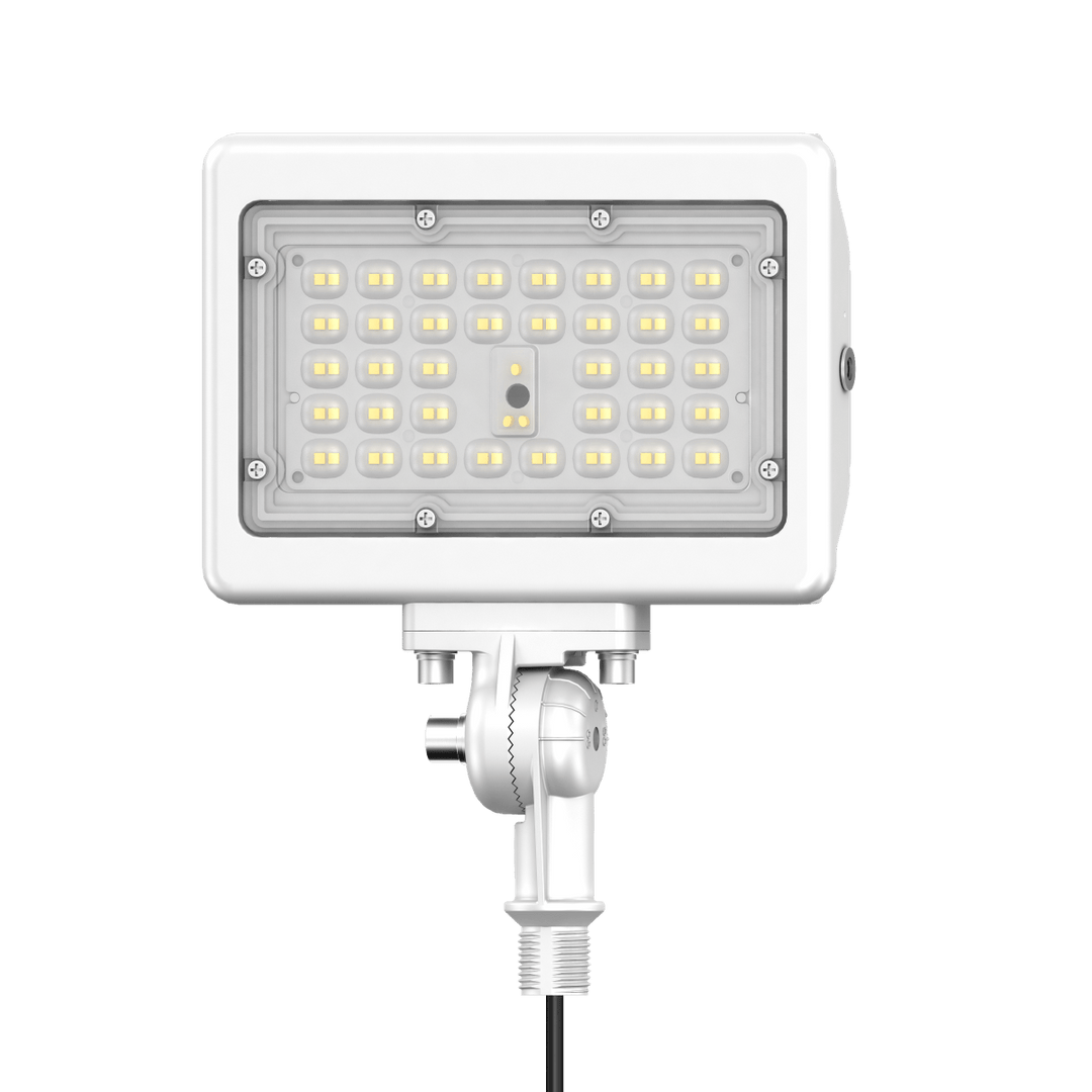 15W LED Flood Lights Outdoor Security Lighting - Waterproof - 3CCT 3000K-5000K - 2100LM - Knuckle Mount