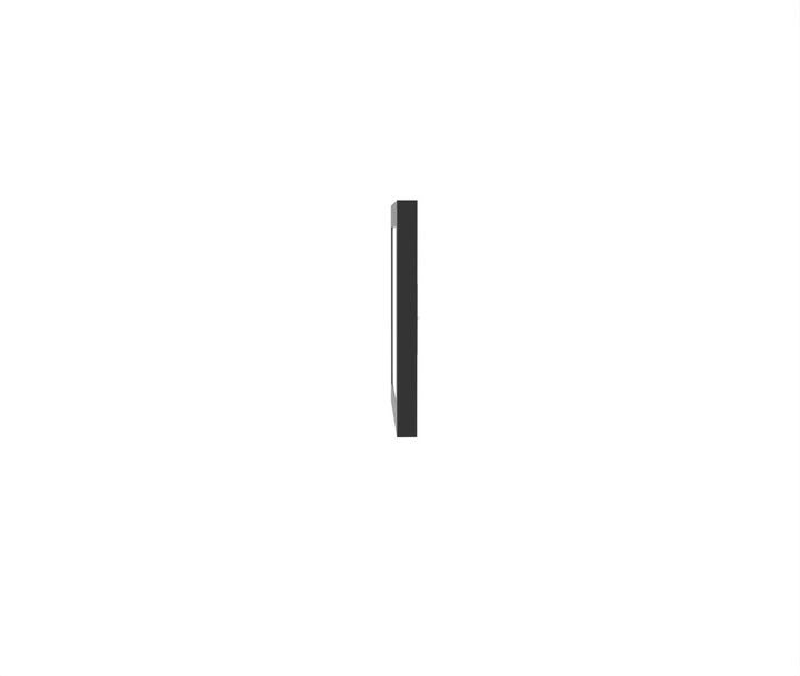 1x1 LED Flat Panel Light Surface Mount Square - Triac Dimmable - 5CCT 2700K-5000K - 1500LM - Black Trim