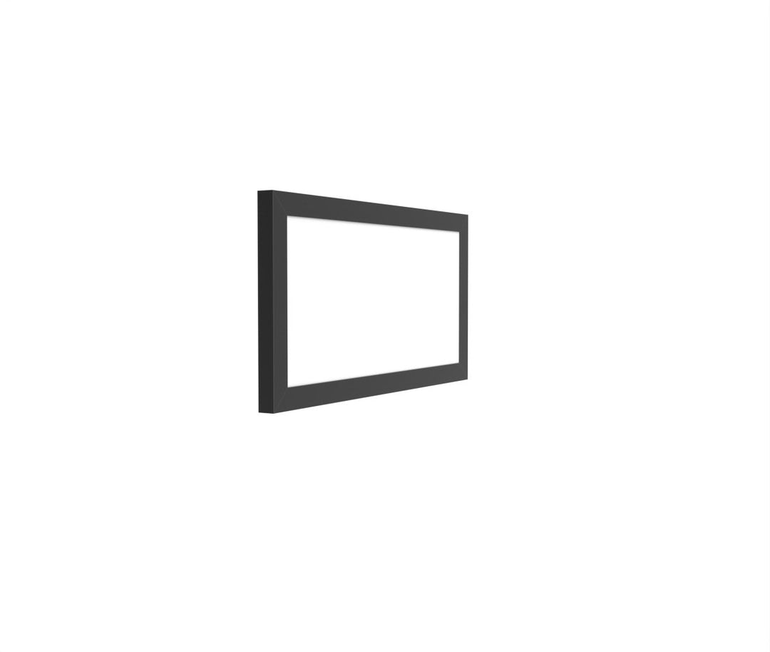 1x2 LED Flat Panel Light Surface Mount - Triac Dimmable - 5CCT 2700K-5000K - 2000LM - Black Trim
