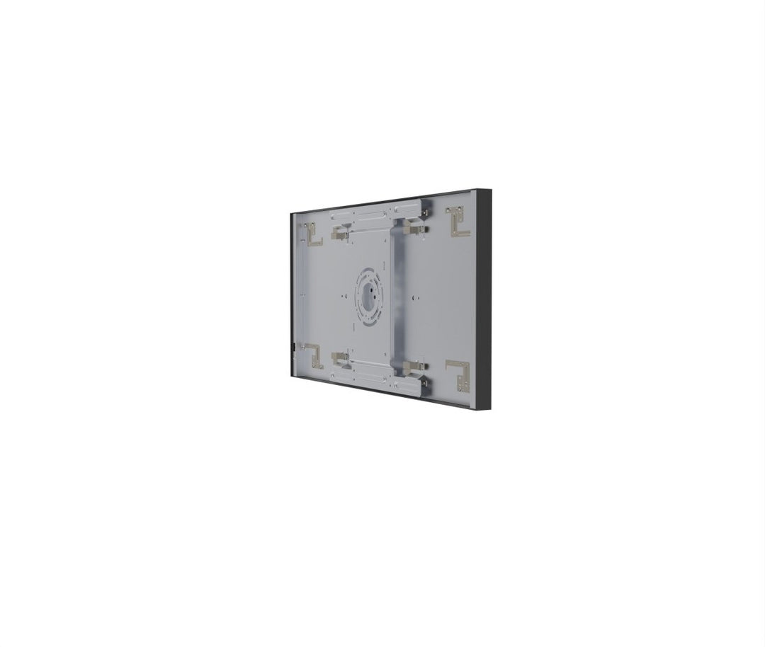 1x2 LED Flat Panel Light Surface Mount - Triac Dimmable - 5CCT 2700K-5000K - 2000LM - Black Trim