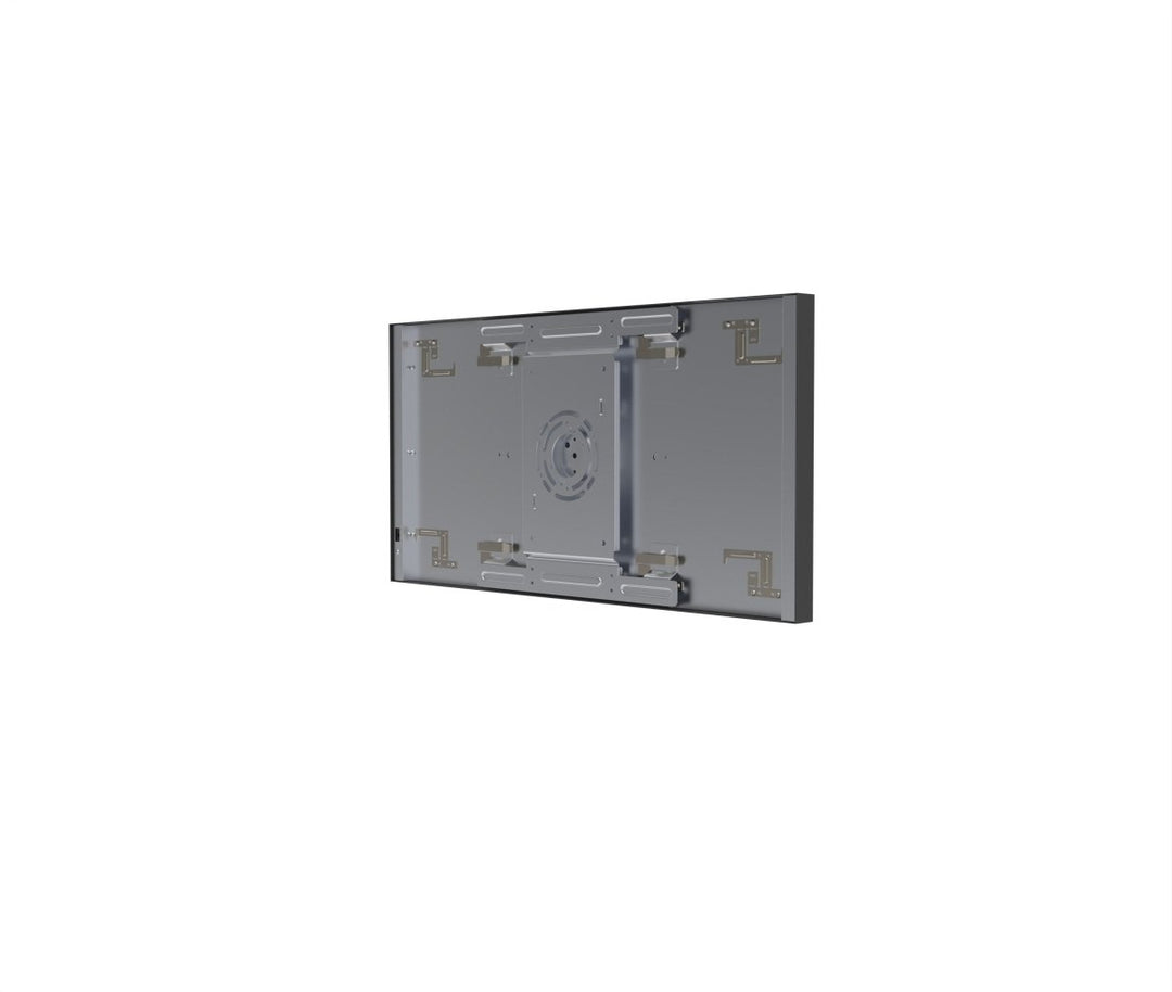 1x2 LED Flat Panel Light Surface Mount - Triac Dimmable - 5CCT 2700K-5000K - 2000LM - Black Trim