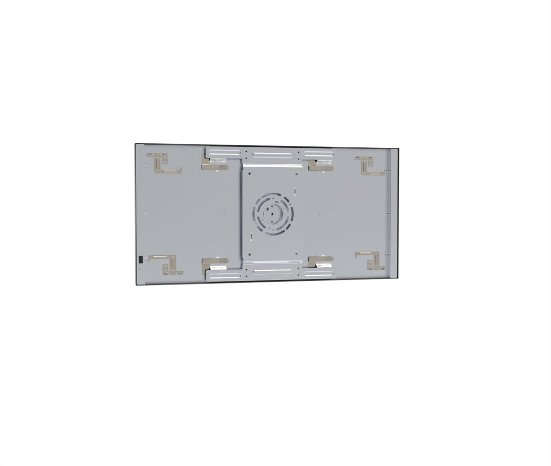 1x2 LED Flat Panel Light Surface Mount - Triac Dimmable - 5CCT 2700K-5000K - 2000LM - Black Trim