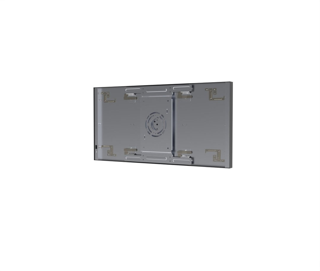 1x2 LED Flat Panel Light Surface Mount - Triac Dimmable - 5CCT 2700K-5000K - 2000LM - Black Trim