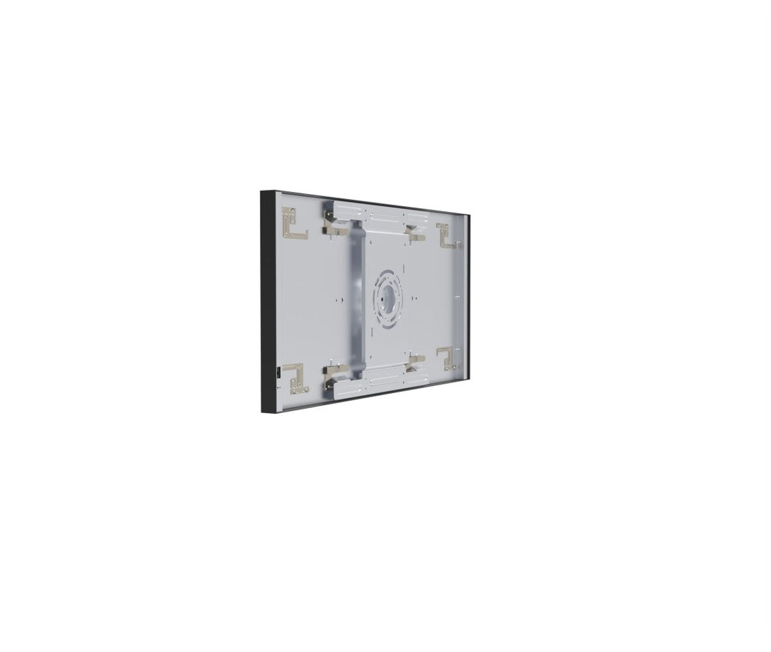 1x2 LED Flat Panel Light Surface Mount - Triac Dimmable - 5CCT 2700K-5000K - 2000LM - Black Trim