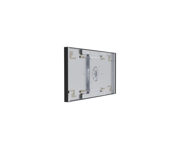 1x2 LED Flat Panel Light Surface Mount - Triac Dimmable - 5CCT 2700K-5000K - 2000LM - Black Trim