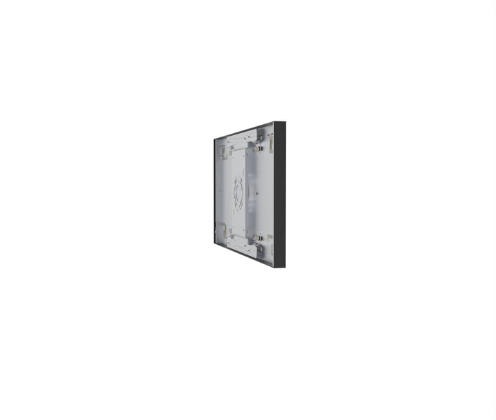 1x2 LED Flat Panel Light Surface Mount - Triac Dimmable - 5CCT 2700K-5000K - 2000LM - Black Trim