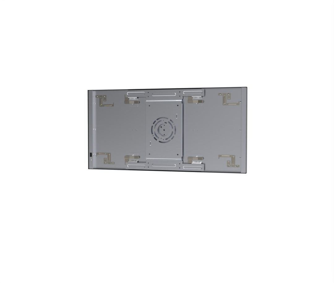 1x2 LED Flat Panel Light Surface Mount - Triac Dimmable - 5CCT 2700K-5000K - 2000LM - Black Trim