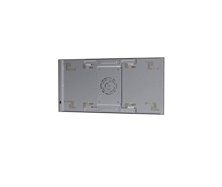 1x2 LED Flat Panel Light Surface Mount - Triac Dimmable - 5CCT 2700K-5000K - 2000LM - Black Trim
