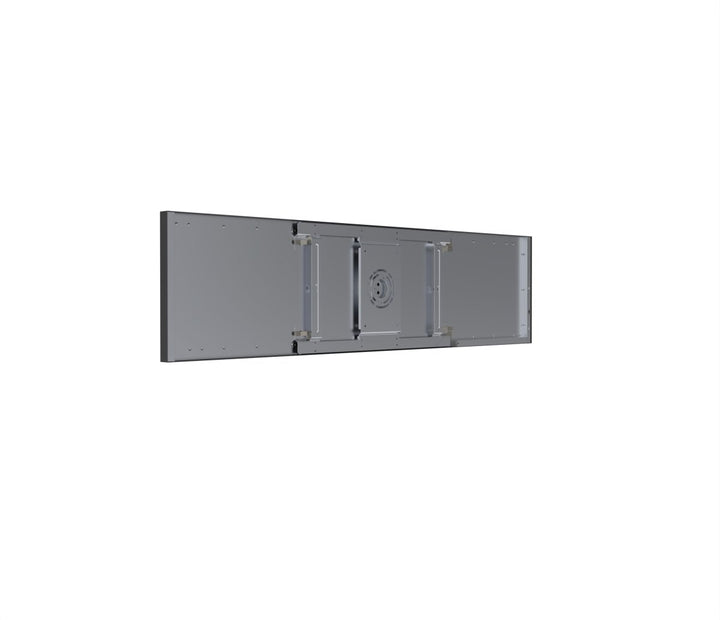 1x4 LED Flat Panel Light Surface Mount - 0-10V Dimmable - 3CCT 3000K-5000K - 4000LM - Black Trim