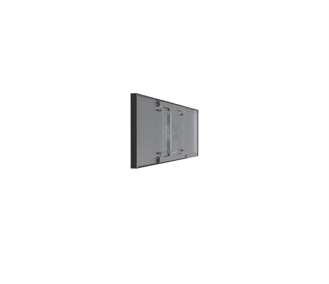 1x4 LED Flat Panel Light Surface Mount - 0-10V Dimmable - 3CCT 3000K-5000K - 4000LM - Black Trim